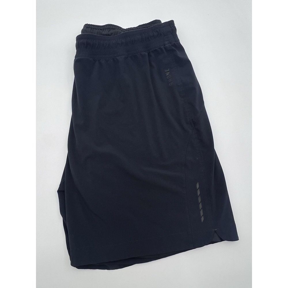 Rhone Shorts Mens Large Black Performance Lined Short Performance Active Stretch